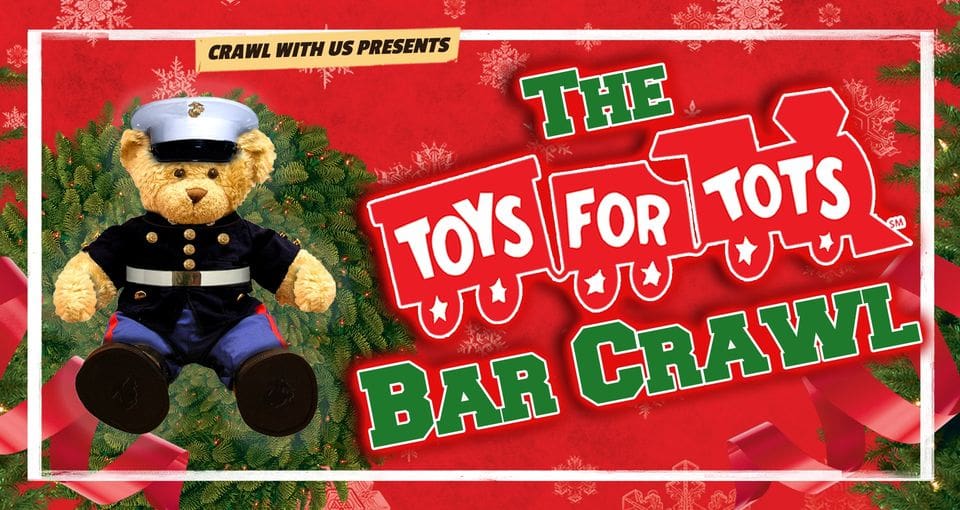 The Toys For Tots Bar Crawl - Virginia Beach